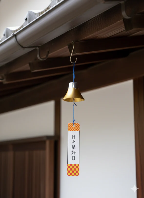 黄金の富士山 アルミ風鈴|日本の象徴を、静かな音に込めて - 画像 (4)